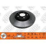 Диск тормозной RN1410V