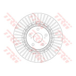 Диск тормозной  18408