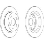 Диск тормозной DDF1776