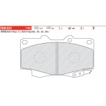 Колодки к-т передние FDB1852 Колодки к-т передние FDB1852