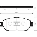 Колодки к-т передние  50-02-2019