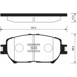 Колодки к-т передние SP2037 Колодки к-т передние SP2037
