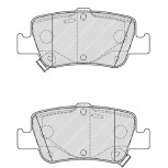 Колодки к-т задние 37616