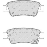 Колодки к-т задние SP1568 Колодки к-т задние SP1568